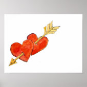 2つのハート – 矢印2011 ポスター (正面)