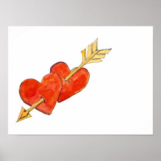 2つのハート – 矢印2011 ポスター (正面)