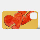 2つのハート – 矢印2011 Case-Mate iPhoneケース (裏面 (横))