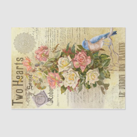 2つのハート 薄葉紙 (正面)