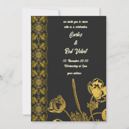 2つのハート、1つの旅 招待状