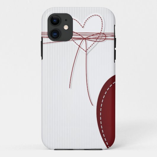 2つのハート Case-Mate iPhoneケース (裏面)