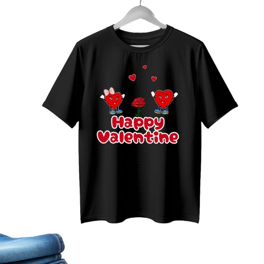2つのハート Tシャツ