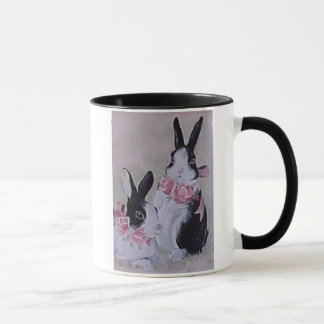 2つのバニー マグカップ