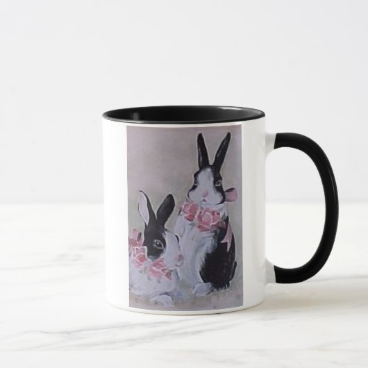 2つのバニー マグカップ (右)