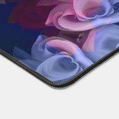 2つのバラハートを青で静止から デスクマット (コーナー)