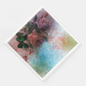 2つのバラフローラファミリーエフェメラデクページ (コーナー)