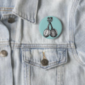 2つのバンジョー 缶バッジ (インサイチュ)