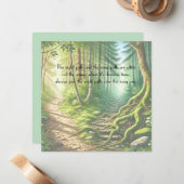 2つのパスと引用文 ノートカード (正面/裏面インサイチュ)