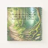 2つのパスと引用文 ノートブック (裏面)