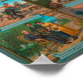 2つのパスのヴィンテージ節制ポスター ポスター (角)