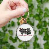 2つのパズル キーホルダー (手)