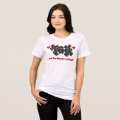 2つのパズル トライブレンドＴシャツ (正面全面)