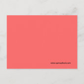 2つのパズル ポストカード (裏面)