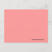 2つのパズル ポストカード (裏面)