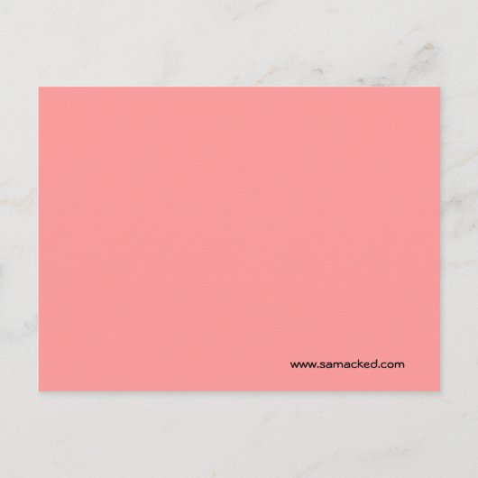 2つのパズル ポストカード (裏面)