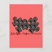 2つのパズル ポストカード (正面)