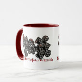 2つのパズル マグカップ (正面左)
