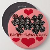 2つのパズル 缶バッジ (正面&裏面)