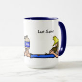 2つのヒルビリーズムーンシャインマグ マグカップ (正面右)