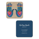 2つのヒーリングハンズウォーターカラーボホシック