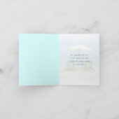 2つのビーチチェアカスタムの言葉遣いカード カード (内部)