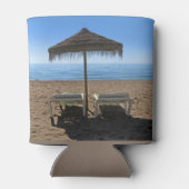 2つのビーチ椅子 缶クーラー (裏面)