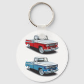 2つのピックアップ キーホルダー (正面)