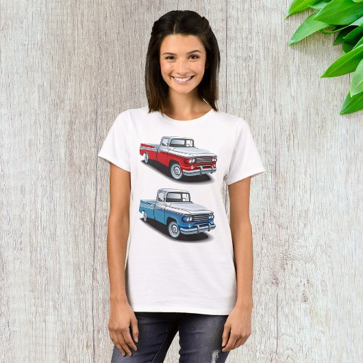 2つのピックアップ Tシャツ