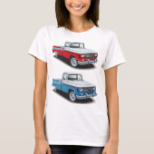 2つのピックアップ Tシャツ (正面)