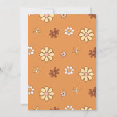 2つのファンキーなレトロ バースデー招待状 招待状 (裏面)