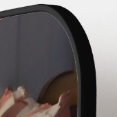 2つのフォトコラージモノグラム ピックルボールラケット (左詳細)