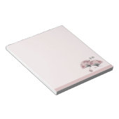 2つのフローラアジアのピンクファン「セレニティ」デジタルアート ノートパッド (アングル)