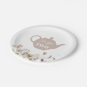 2つのフローラ ペーパープレート (アングル)