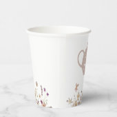 2つのフローラ 紙コップ (右)