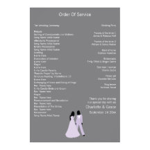 2つのブリッ結婚ドの(薄紫とグレー)サービス