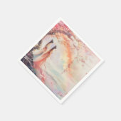 2つのブリデス結婚ズ スタンダードカクテルナプキン (角)