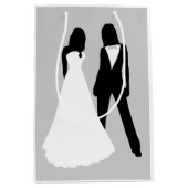 2つのブリデス結婚ズ ミディアムペーパーバッグ (正面)