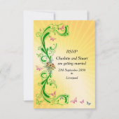 2つのブリデス結婚ズ 出欠カード (正面)