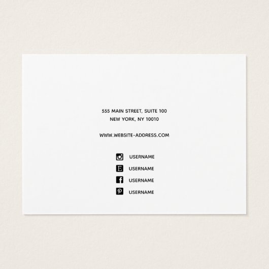 2つのブレスレット表示の署名スクリプトホワイト (裏面)