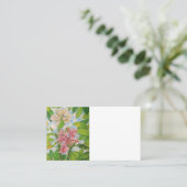 2つのプルメリア 名刺 (スタンド正面)