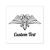 2つのヘッドの自己インク入力スタンプを持つグレーイーグル セルフインキングスタンプ (デザイン)