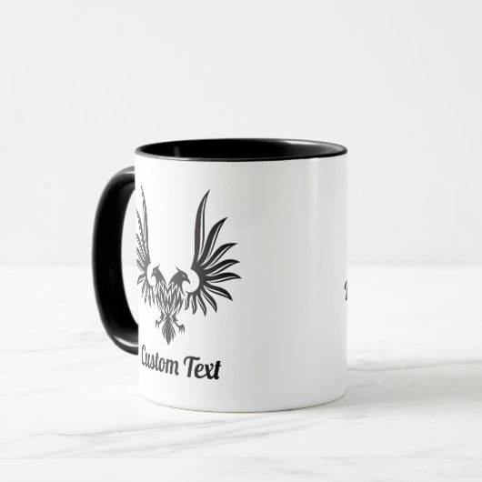 2つのヘッドを持つワシMug マグカップ (正面左)