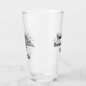 2つのヘッドグラスを持つグレーの鷲 タンブラーグラス (左)