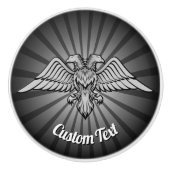 2つのヘッドセラミックノブを持つグレーイーグル セラミックノブ (正面)