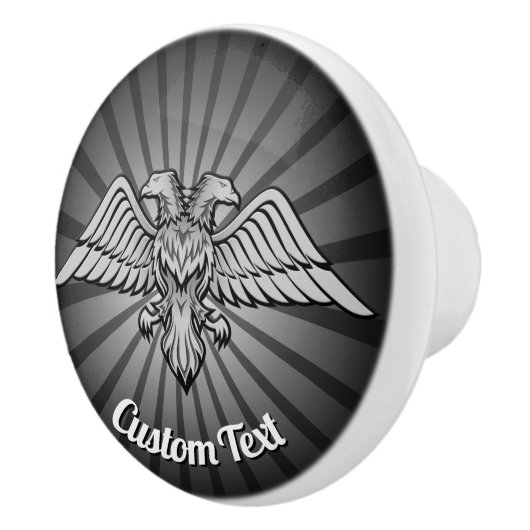 2つのヘッドセラミックノブを持つグレーイーグル セラミックノブ (右)