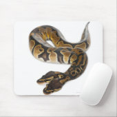2つのヘッド王室の付きPythonまたはBall Python - Python マウスパッド (マウス)