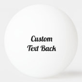 2つのヘッドPing-Pongボールを持つグレーイーグル 卓球ボール (裏面)