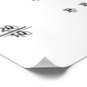 2つのマルティニスの後の眼球図 ポスター (角)