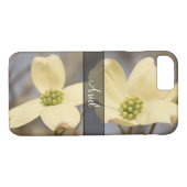 2つのミズキの花の写真と名前入り Case-Mate iPhoneケース (裏面(横))
